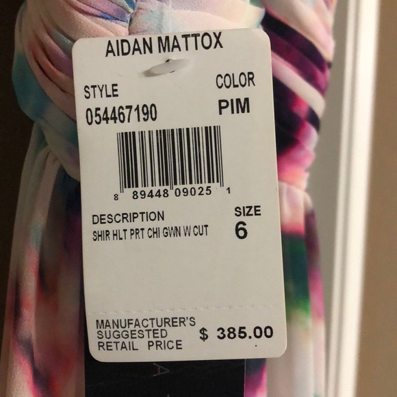 Aidan Mattox Open back gown - Picture 4 of 4